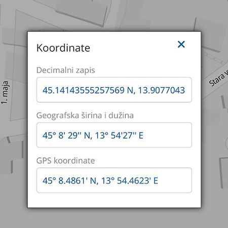 Apartman Palada Žminj 외부 사진